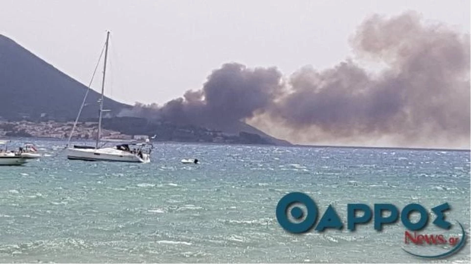 Μεγάλη πυρκαγιά στην Πύλο – Στο σημείο βρίσκονται ισχυρές πυροσβεστικές δυνάμεις